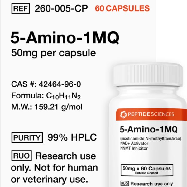 5-Amino-1MQ 50mg (60 Capsules)