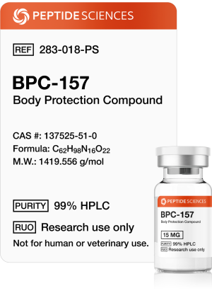 Peptide Sciences BPC-157 15mg