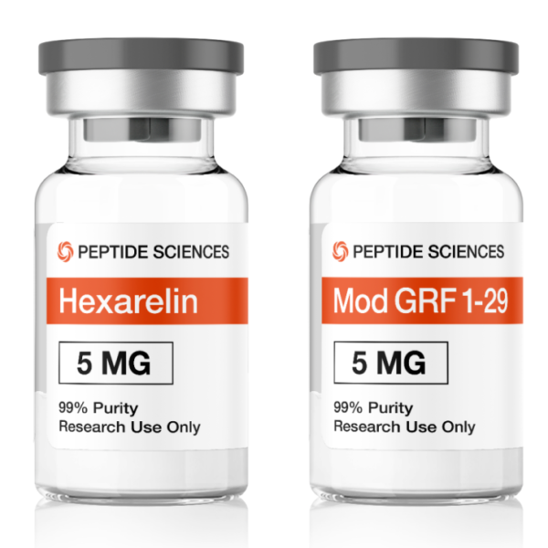Hexarelin (5mg x 10), CJC-1295 no DAC (5mg x 10)