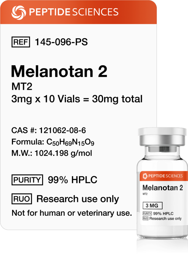 Melanotan 2 (MT2) (3mg x 10 Vials = 30mg)