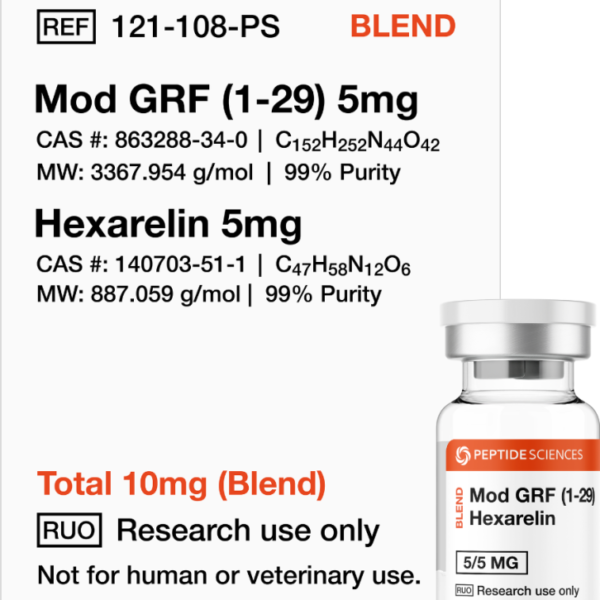 Mod GRF, Hexarelin 10mg (Blend)
