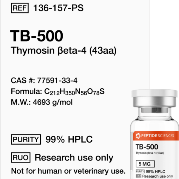 TB-500 (Thymosin Beta-4) 2mg (43aa)