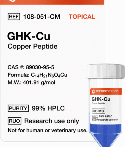 GHK-Cu 500mg (Copper Peptide) (Topical)
